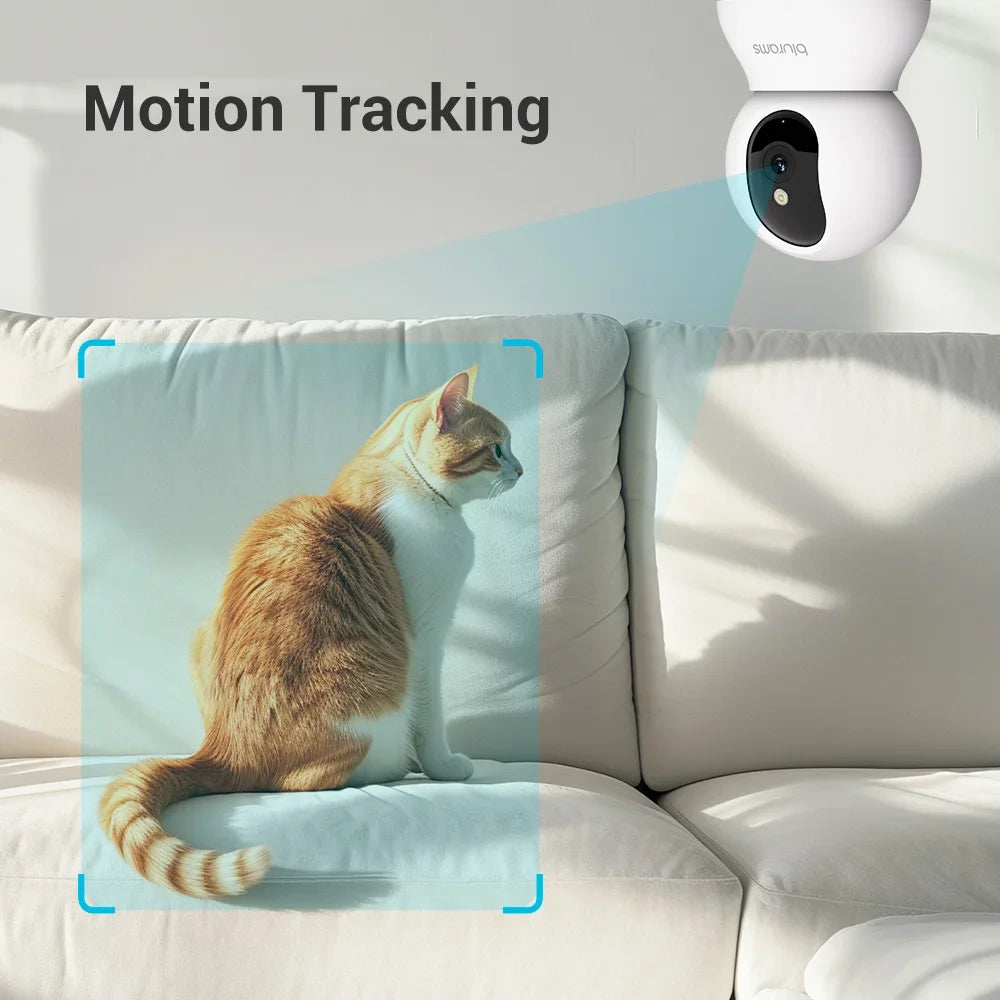 Home Security Camera for Dog/Elder/Pet, One-Touch