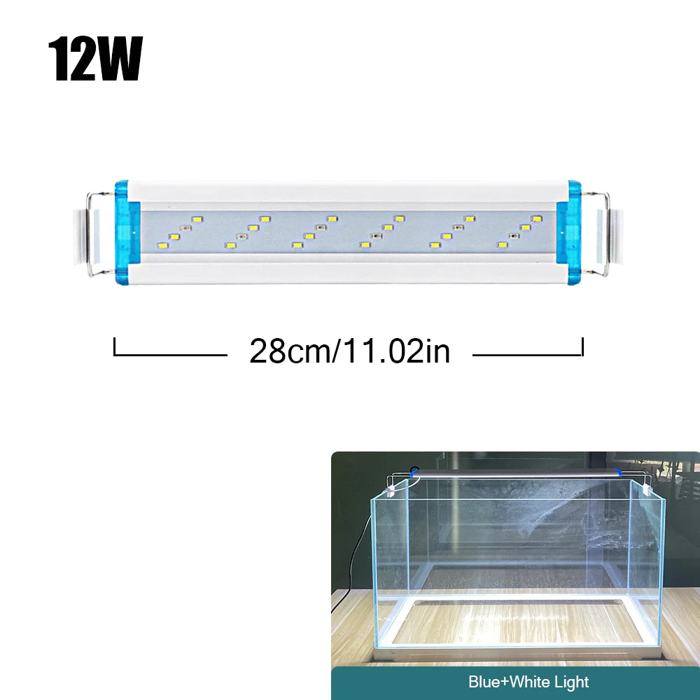 18~70CM Super Bright LED Aquarium Light Clip 90~260Volt
