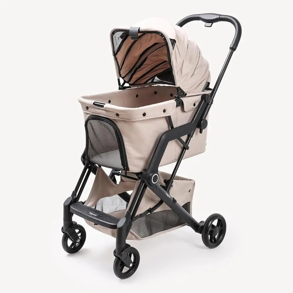 Pet Strollers, No More Than 66 Pounds, Foldable 4 Wheels