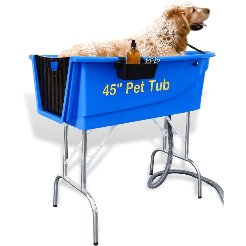 Heavy Duty 45" Pet Grooming Wash Station Tub(Bathtub Only)