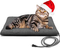 Outdoor Waterproof, Auto Temp Control, Pet Heating Pad, 20''x16'', Gray