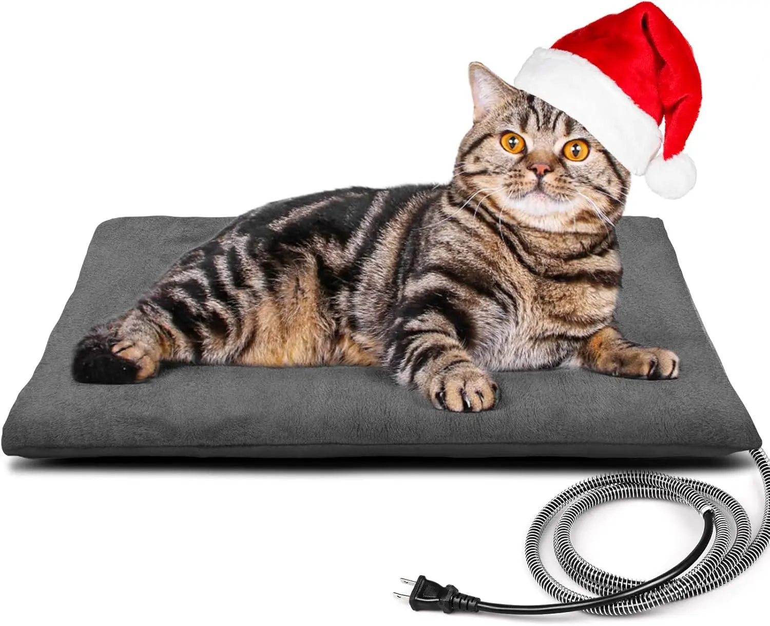 Outdoor Waterproof, Auto Temp Control, Pet Heating Pad, 20''x16'', Gray