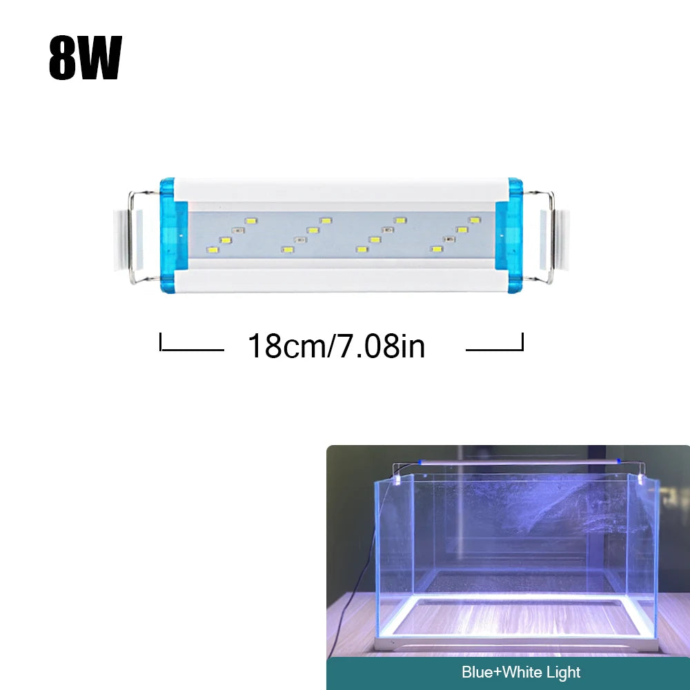 18~70CM Super Bright LED Aquarium Light Clip 90~260Volt