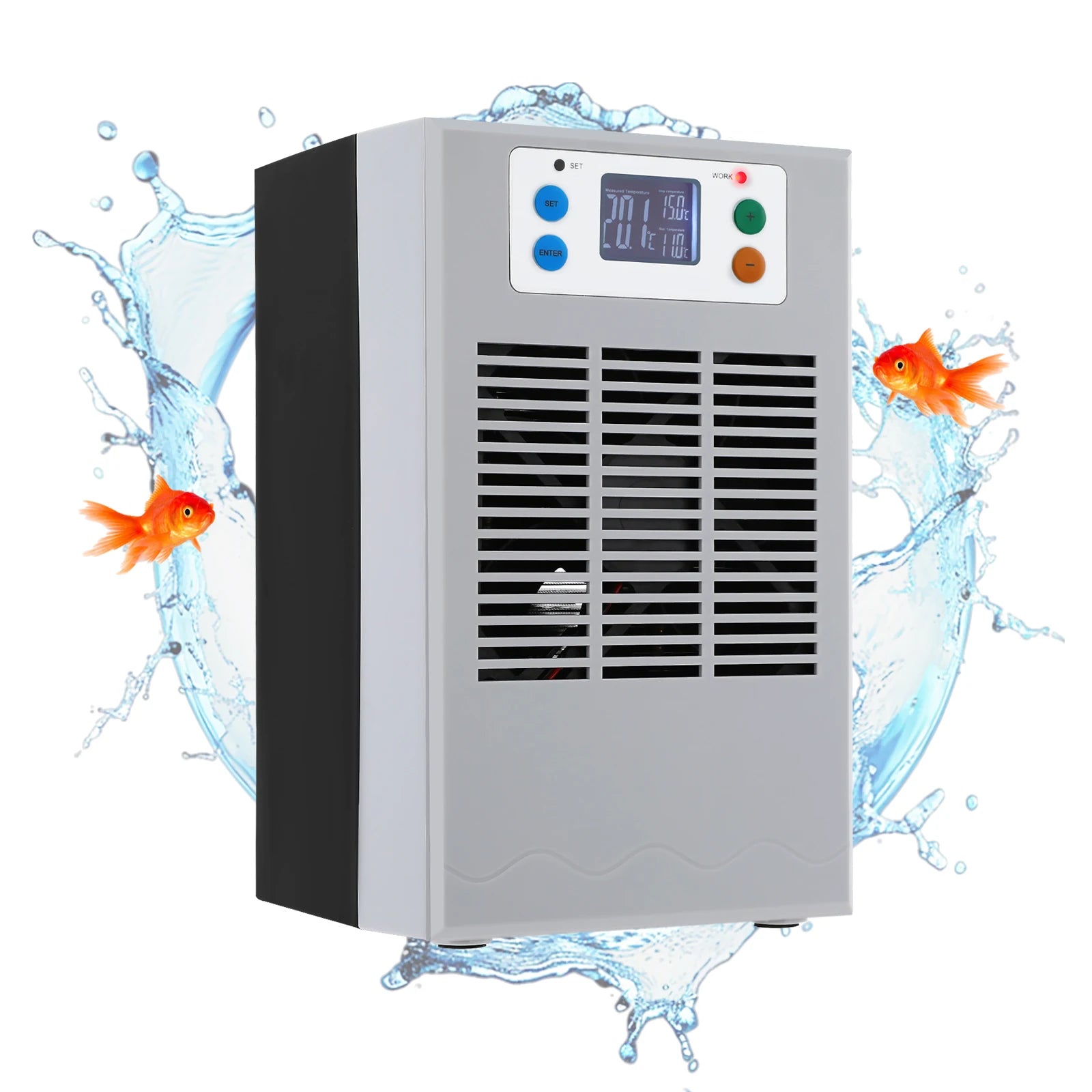 100W Fish Tank Cooling Heating Machine, Air Conditioner LED Screen