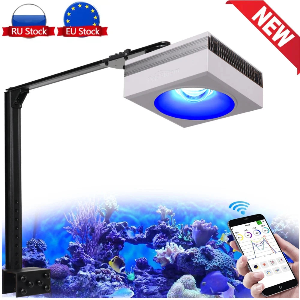 WiFi LED 100W Reef, Grow, Aquarium Tank Lighting