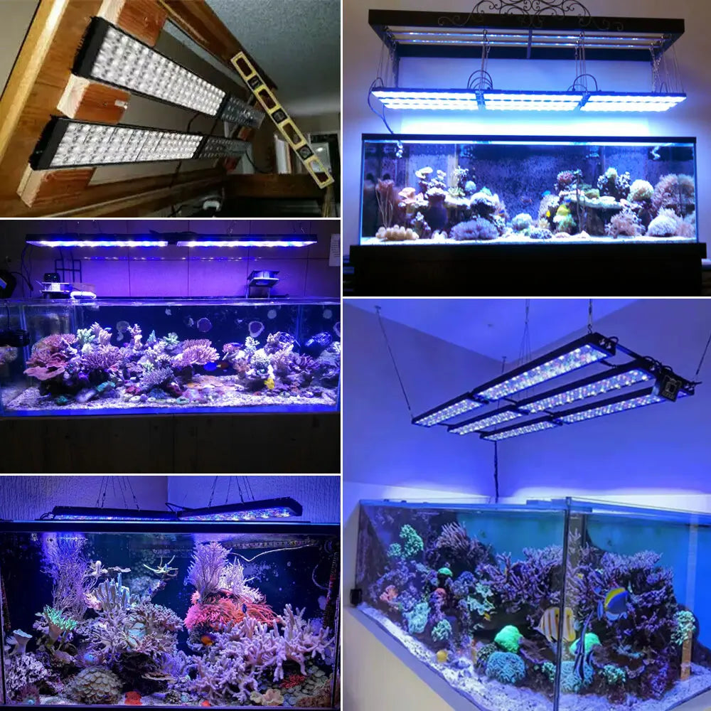 WiFi Full Spectrum LED Marine Reef Seawater Fish Aquarium Lights