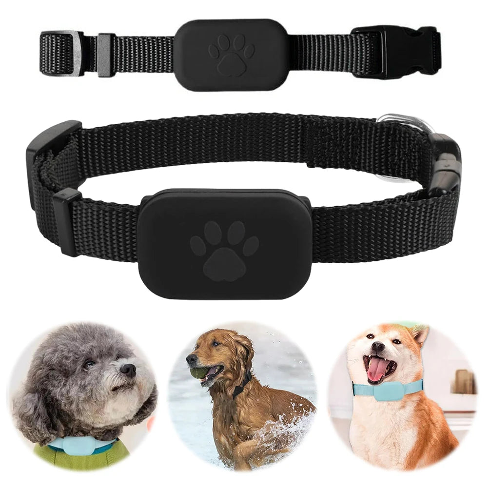 Waterproof Pet GPS Real Time Tracking Movement Alert Collar Locator