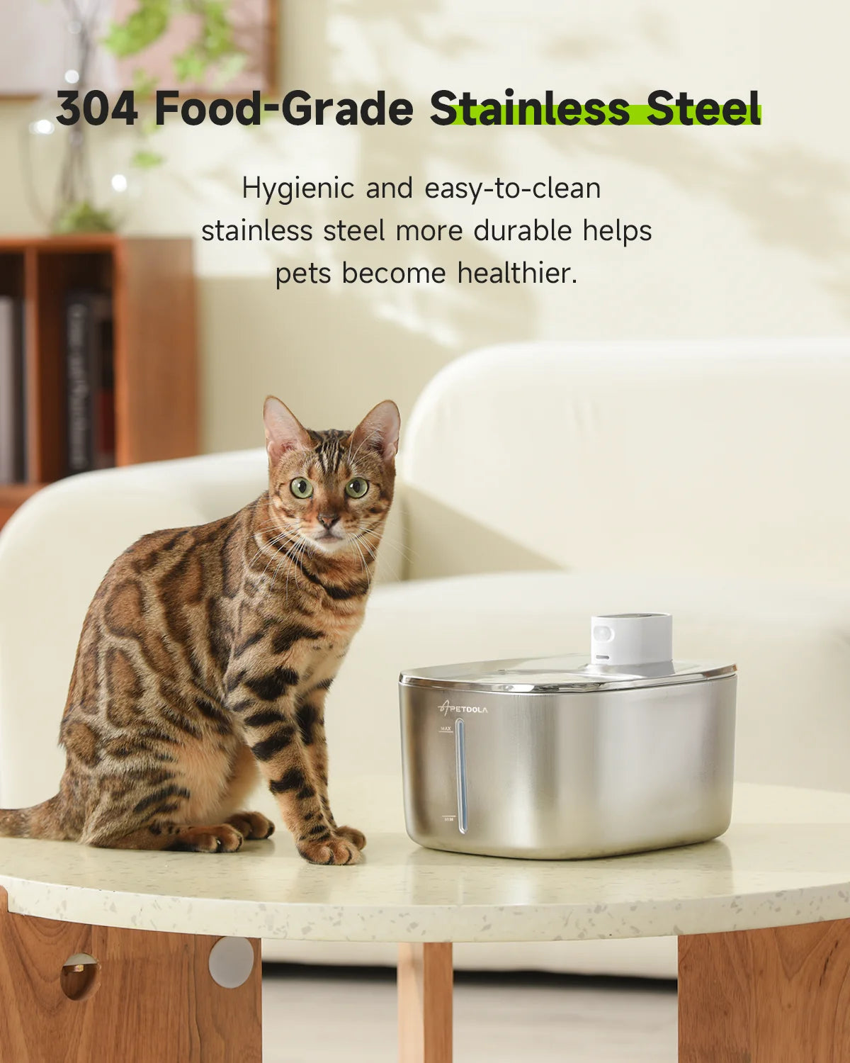 4L Wireless Auto Sensor Fountain For Pet Water Dispenser Accessories