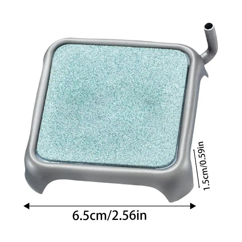 Aquarium oxygen enhancing  jadeite and stainless steel Bubble Diffuser