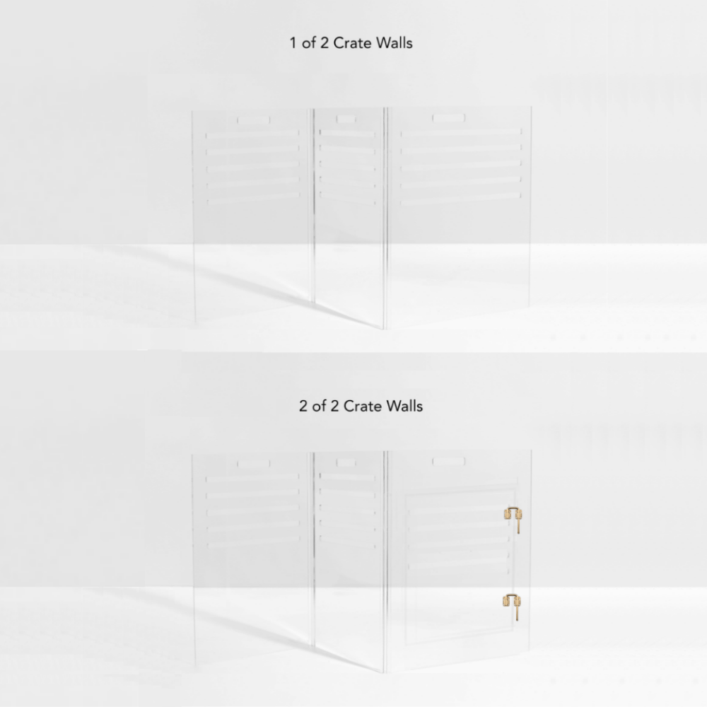 Small Crate (Gold Latch)