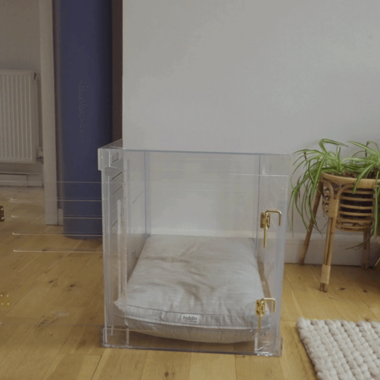 Small Crate (Gold Latch)