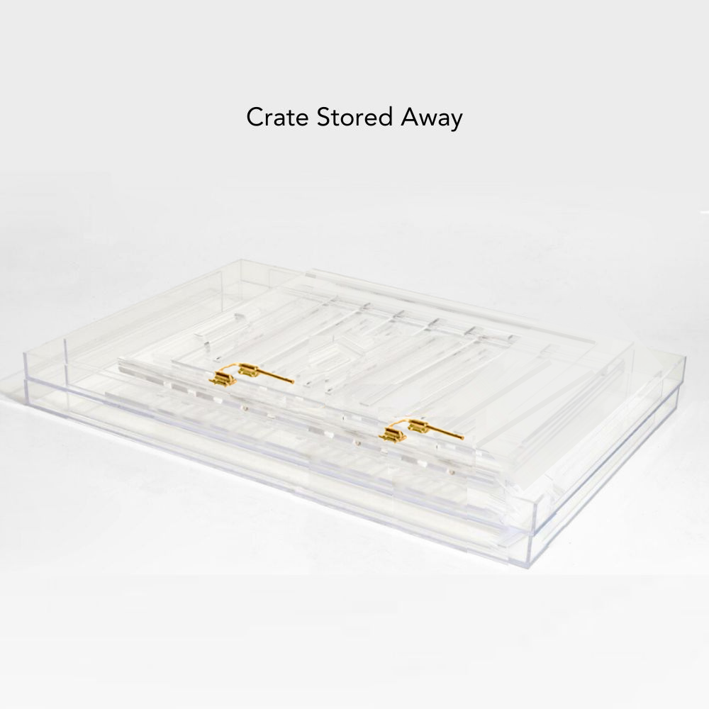 Small Crate (Gold Latch)